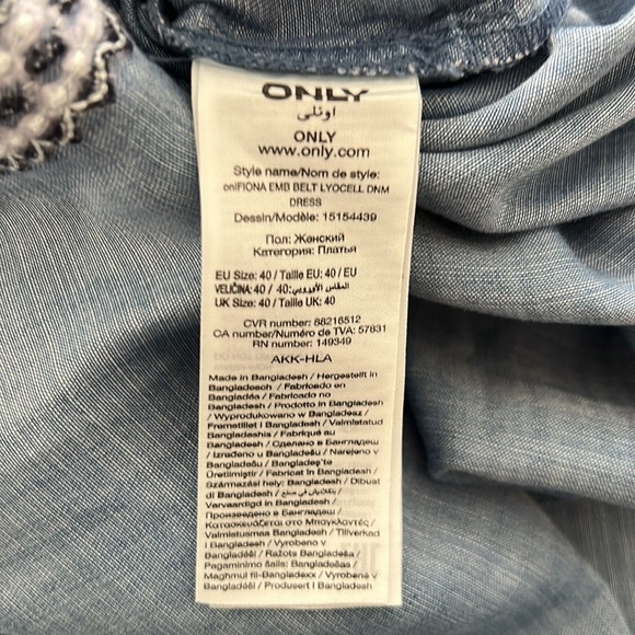 Denim tunic dress - Picture 3 of 4